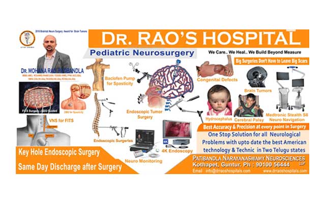 Pediatric neurosurgery challenges: Dr. Rao at Dr. Rao’s Hospital addresses treating children with neurological disorders.