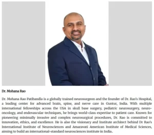 Dr Rao Midday listlce