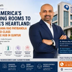 Dr. Mohana Rao Patibandla, Founder of Dr. Rao's Hospital – International Institute of Neurosciences (IIN), bringing world-class brain, spine, stroke, and neurovascular care to Guntur through advanced neuroscience services and international expertise.